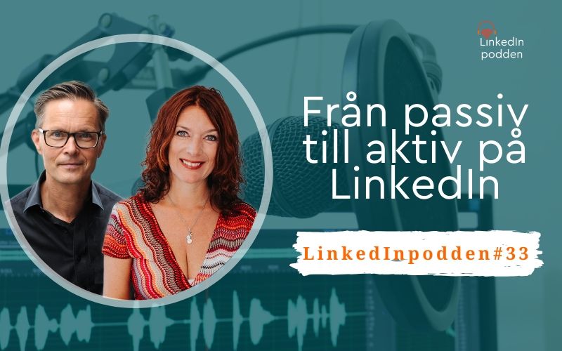 aktiv på Linkedin