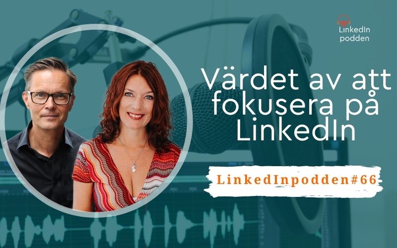 fokusera på LinkedIn